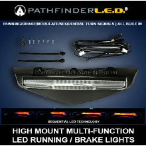 2021+ Honda Goldwing GL1800 High Mount Sequential LED Brake & Running Light