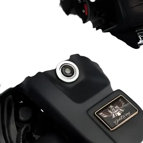 Chrome Key Switch Accent for Honda Goldwing GL1500 (1988–2000)