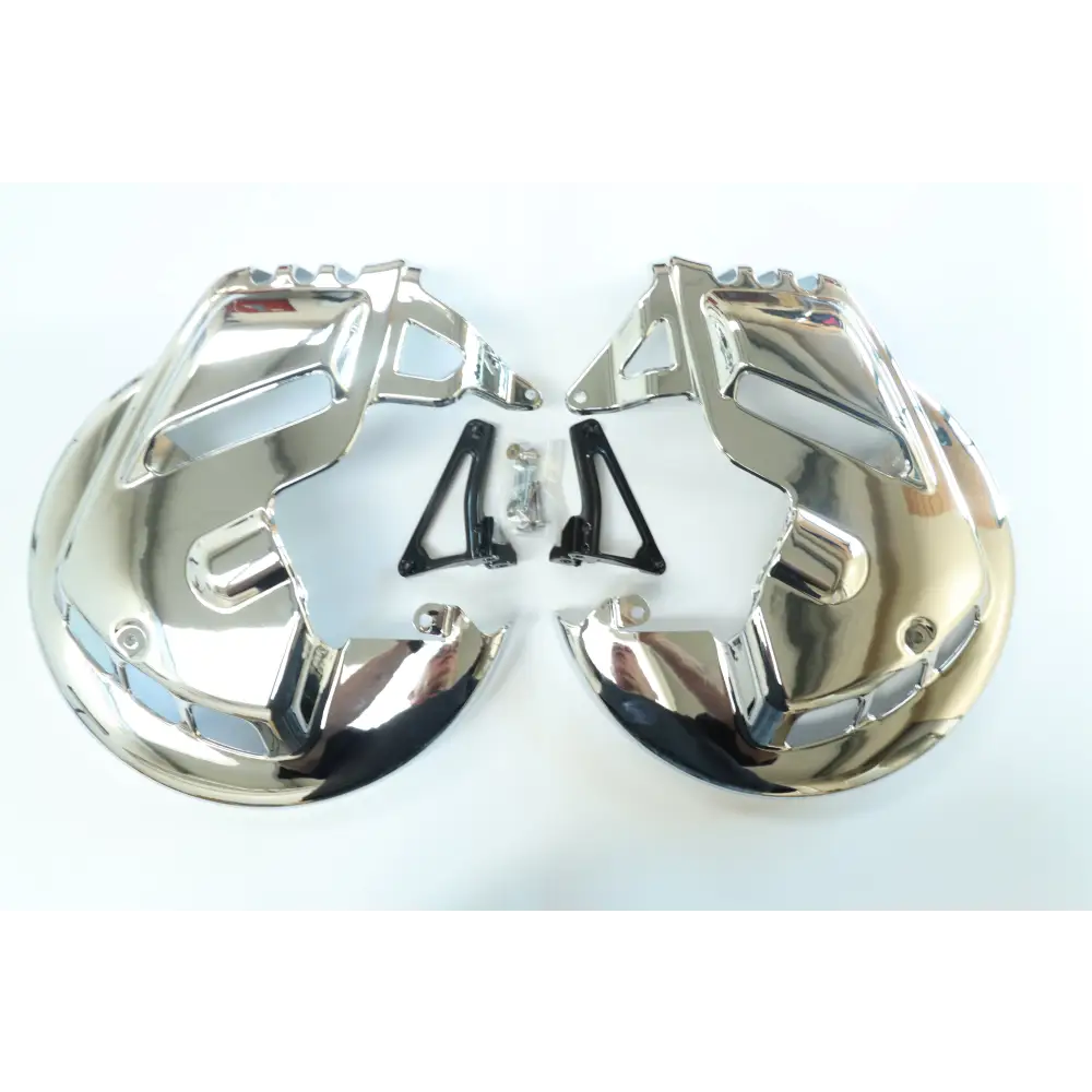 Honda Goldwing GL1800 Front Chrome Rotor Covers – 2001-2017