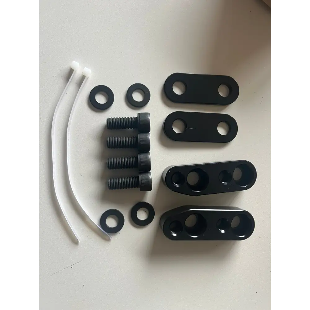 Honda Goldwing GL1800 Handlebar Risers β Adjustable 3-Position Black Finish