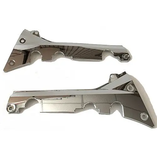 PASSENGER FLOORBOARD STEP COVERS CHROME