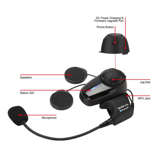 Sena SMH10 Motorcycle Bluetooth® Headset and Intercom