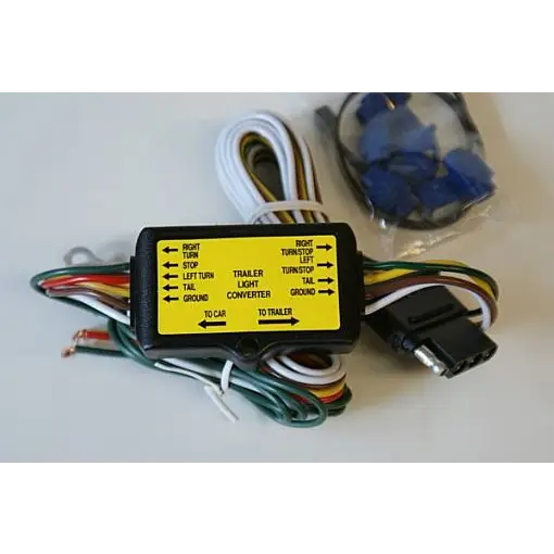TRAILER WIRE HARNESS CONVERTER 5 TO 4 WIRE