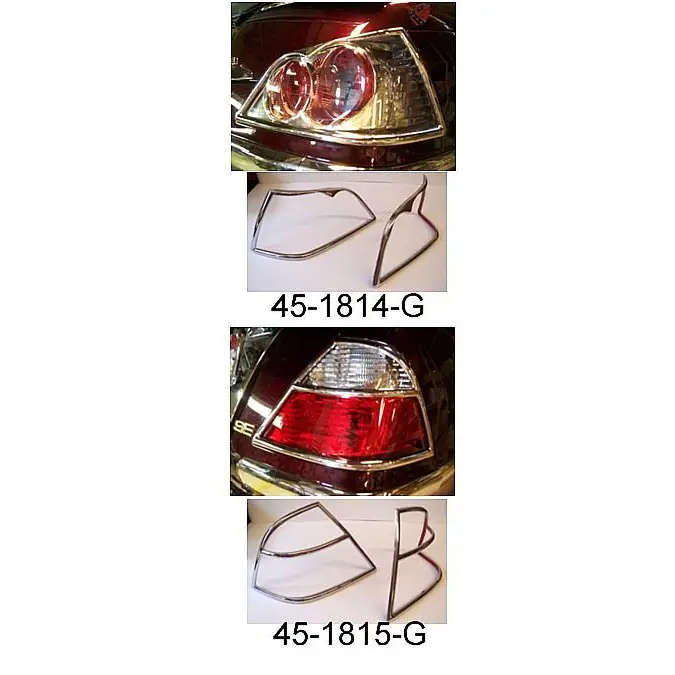 TRUNK TAIL LIGHT CHROME GRILLS 2006-10