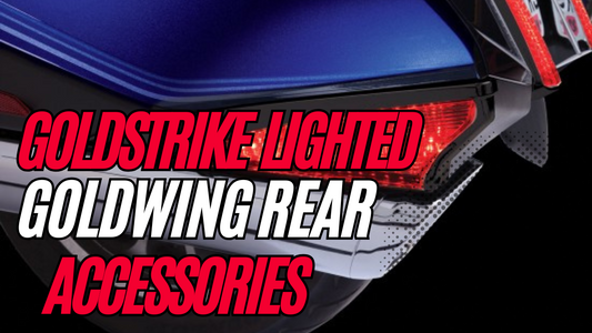 Améliorez la visibilité arrière et le style de votre Goldwing GL1800 2018 avec les accessoires d'éclairage Goldstrike