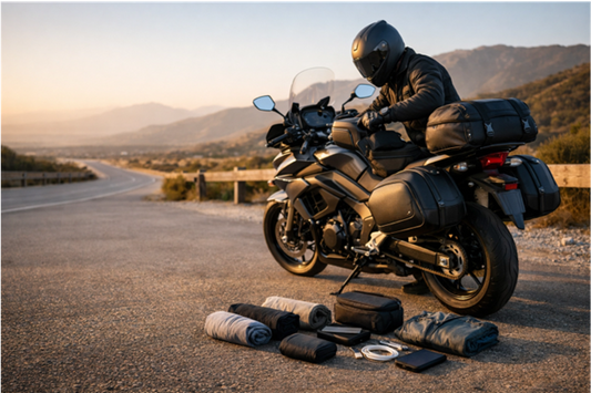 Motorcycle Weekend Getaway Smart Packing