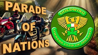 GWOCI Parade of Nations at the Irish Treffen 2024 in Kilkenny