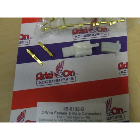 2 Pin Electrical terminal Connector Pack