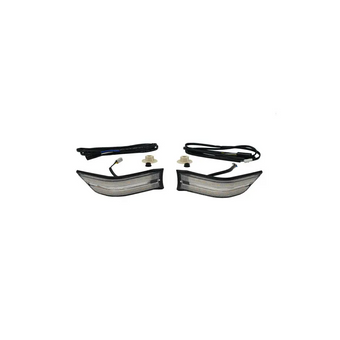 compare product 2018-2025 Honda Goldwing GL1800 Black Front Cowl DRL Light with Sequential LED Turn Signal – Pathfinder