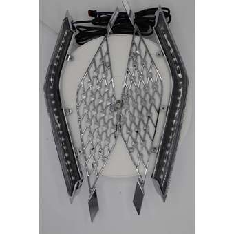 compare product 2018 GL1800 LED Lighted Radiator Grill