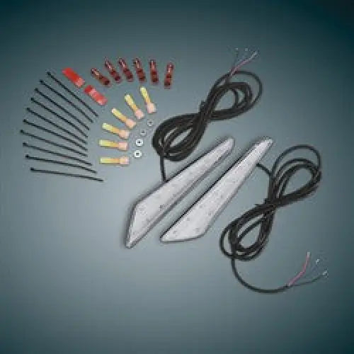 2018+ Honda Goldwing GL1800 Red Saddlebag LED Marker Lights