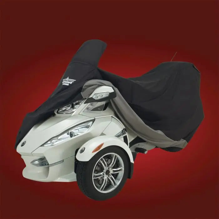 Can-Am Spyder RT UltraGard® Classic Motorcycle Cover – Black / Charcoal