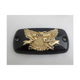 Black Master Cylinder Cover W-Gold Eagle