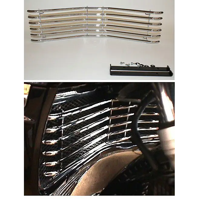 Chrome Tubular Radiator Grill