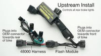 Tail Light Flash Module with Lightstrike® for Honda Goldwing GL1800 2018-UP
