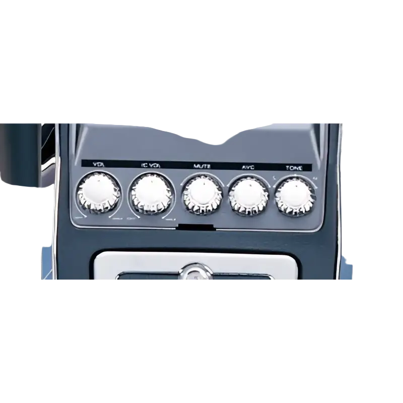 GL1500 Chrome Radio Knobs