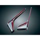 GL1800 Chrome L.E.D. Vertical Rear Light Strips with Red Lenses