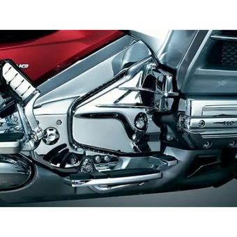 compare product GL1800 Chrome Louvered Transmission Cover