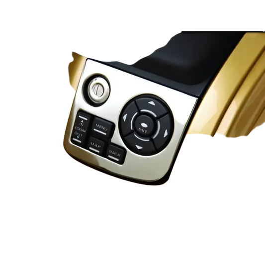 GL1800 Chrome Navigation Control Panel Accent