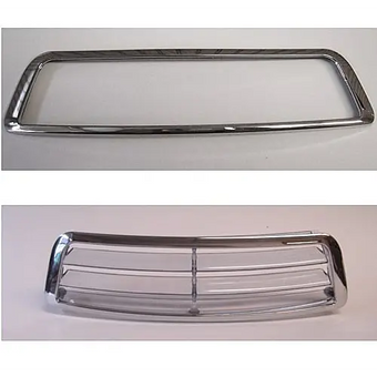 compare product GL1800 Chrome Windshield Vent Trim Accent