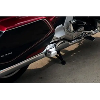 GL1800 Twinart Chrome Saddlebag Guard Covers