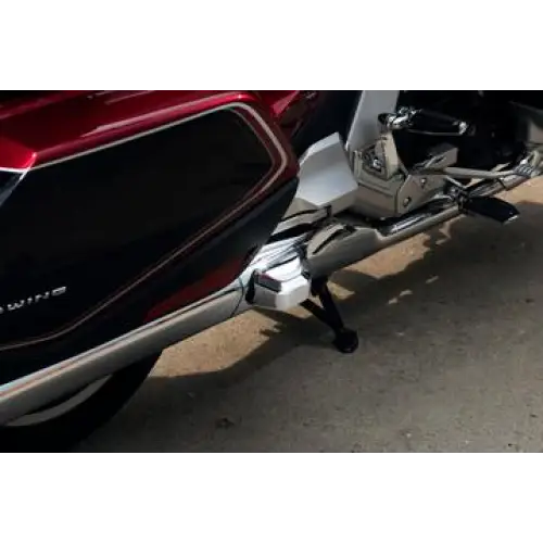 GL1800 Twinart Chrome Saddlebag Guard Covers