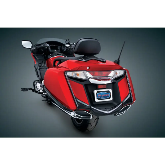 Gloss Black L.E.D. Vertical Rear Light Strips with Smoke Lenses