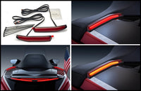 Goldwing GL1800 2021 & Up Tour Tips LED Run, Brake & Sequential Turn Signal Lights