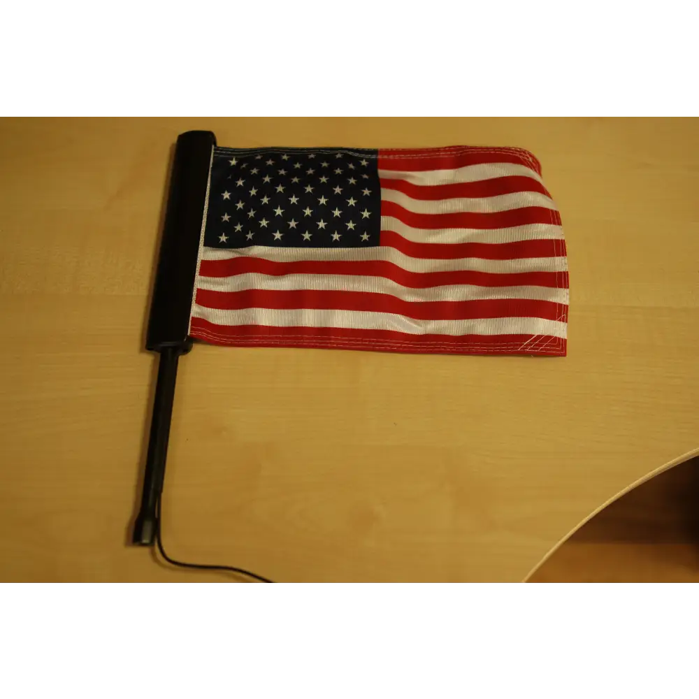 Goldstrike Black Lighted Flag Pole