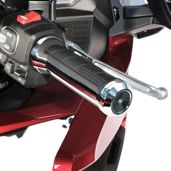 compare product Goldstrike Grips for 2018+ Honda Goldwing GL1800 – Black or Chrome Finish