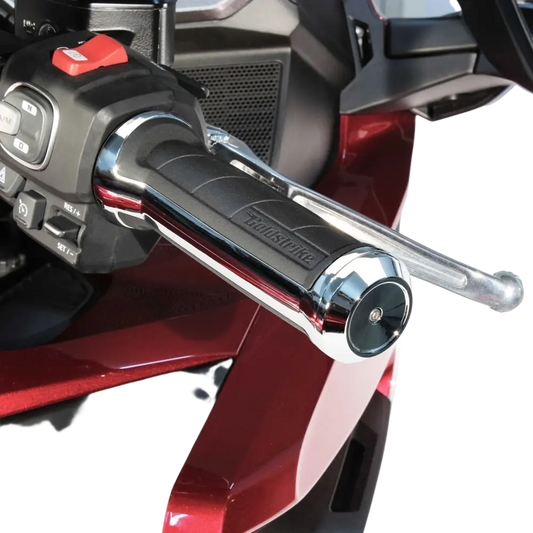 Goldstrike Grips for 2018+ Honda Goldwing GL1800 – Black or Chrome Finish