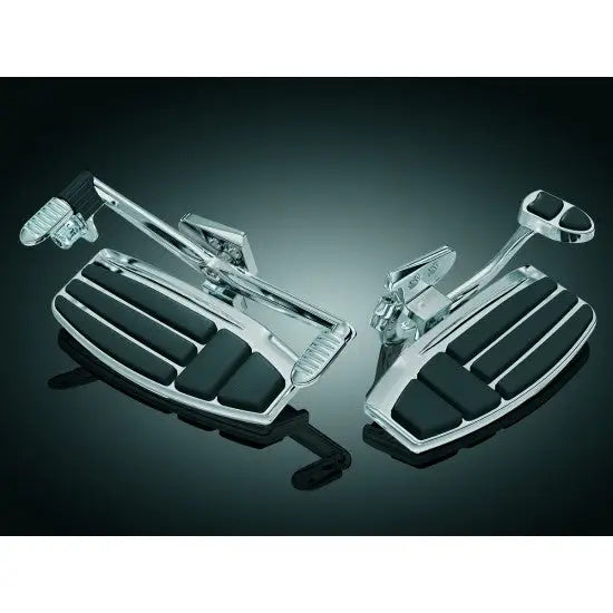Goldwing Chrome Driver Floorboard Kit with Heel-Toe Shifter for Honda GL1800 & F6B