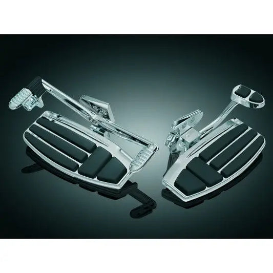Goldwing Chrome Driver Floorboard Kit with Heel-Toe Shifter for Honda GL1800 & F6B