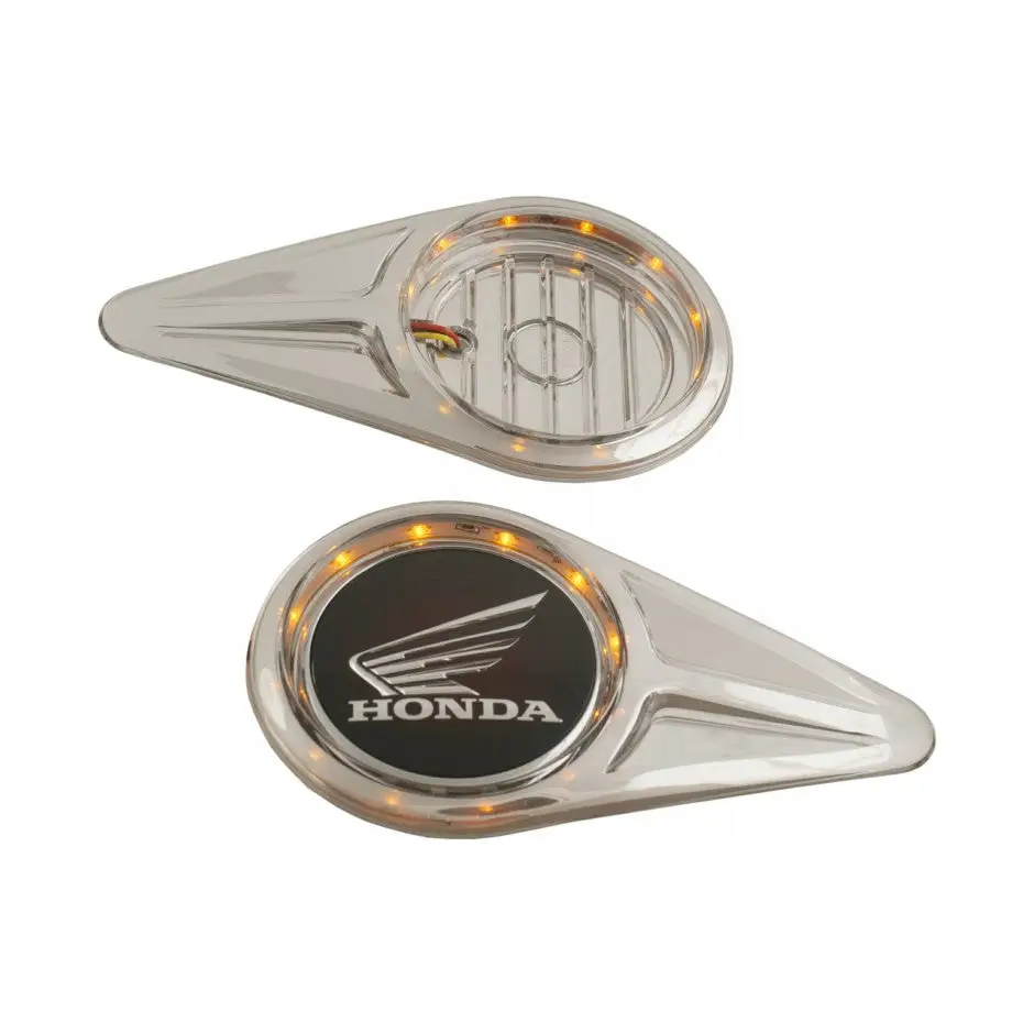 Goldwing GL1800 12-16 Amber LED Side Logo Accents