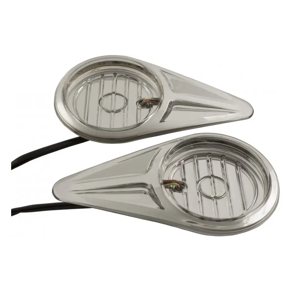 Goldwing GL1800 12-16 Amber LED Side Logo Accents