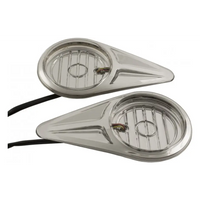 Goldwing GL1800 12-16 Amber LED Side Logo Accents