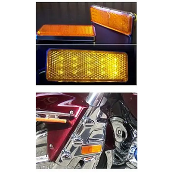 compare product Goldwing GL1800 LED Caliper Cover Light