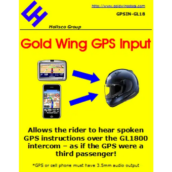 compare product Goldwing GPS Imput