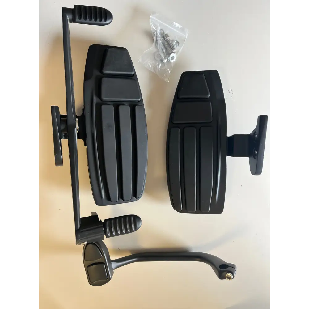 Honda Goldwing Black Driver Floorboard Kit – Upgrade Your Ride with Style & Comfort