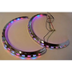 Honda Goldwing GL1500 LED Ring of Fire Rotor Cover Trim (Amber-Red-Blue)