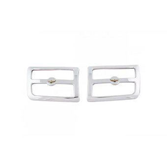 compare product Honda Goldwing GL1800 01-05 Rear Chrome Speaker Grills – Pair