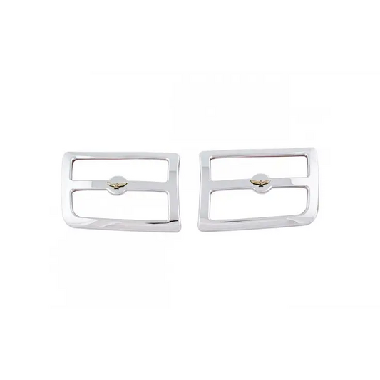 Honda Goldwing GL1800 01-05 Rear Chrome Speaker Grills – Pair