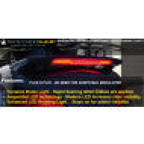 Honda Goldwing GL1800 2001-2010 Sequential LED Spoiler Light with Dynamic Brake and Running Light