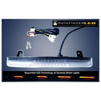 compare product Honda Goldwing GL1800 2012-2017 Sequential LED Spoiler Light with Dynamic Brake & Running Light