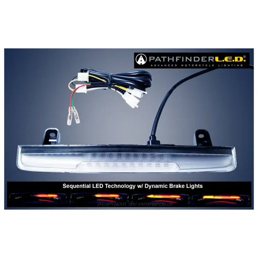 Honda Goldwing GL1800 2012-2017 Sequential LED Spoiler Light with Dynamic Brake & Running Light