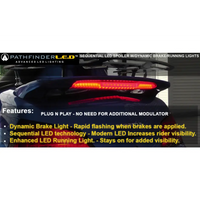Honda Goldwing GL1800 2012-2017 Sequential LED Spoiler Light with Dynamic Brake & Running Light