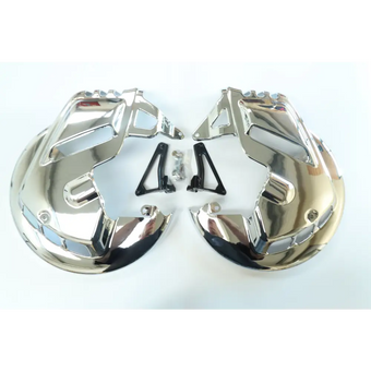 compare product Honda Goldwing GL1800 Front Chrome Rotor Covers – 2001-2017
