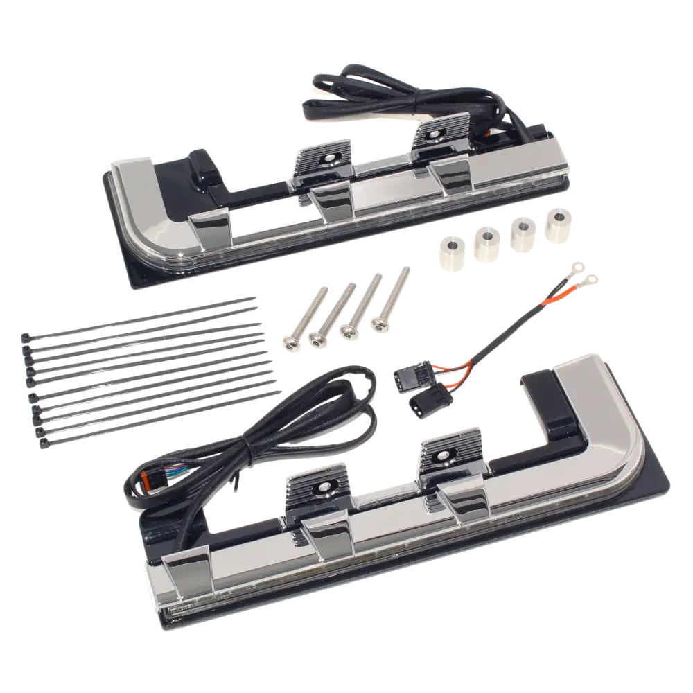 Honda Goldwing GL1800 LED Engine Lighting Panels 2018-2025 – Goldstrike Amber LED Cylinder Head Accent Lights