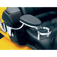 Honda Goldwing GL1800 Passenger Armrests with Swing-Away Design & Cup Holder (2001-2017)