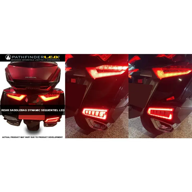 Honda Goldwing Rear Multi-Function Saddlebag LED Lights (2018-2021)